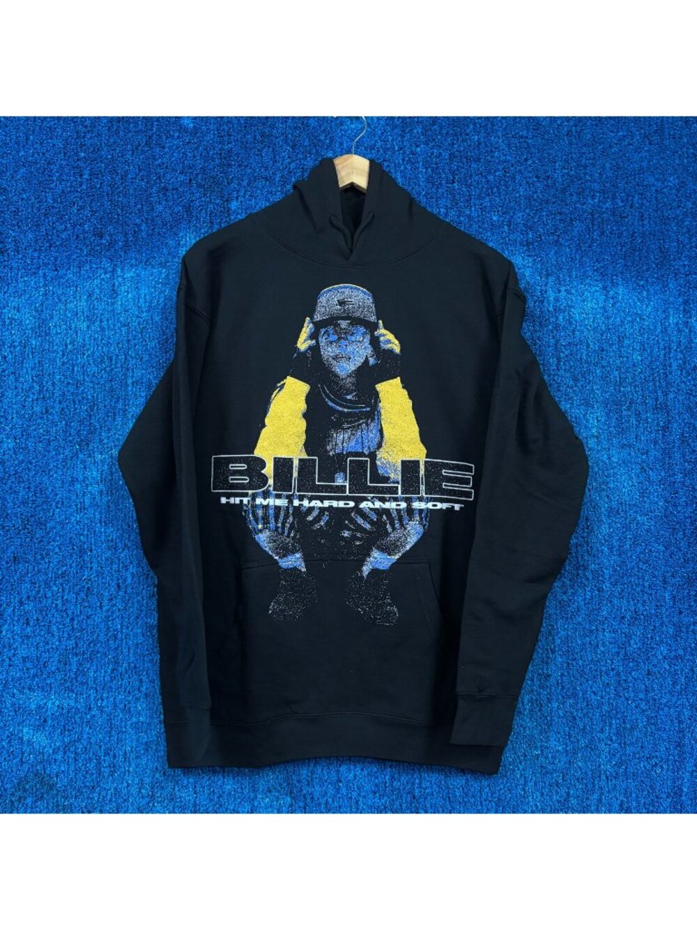 Billie Eilish “Hit Me Hard and Soft” Graphic Hoodie Size M